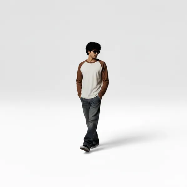 Waffle_Brown_Raglan_Full_Sleeve_T_Shirt