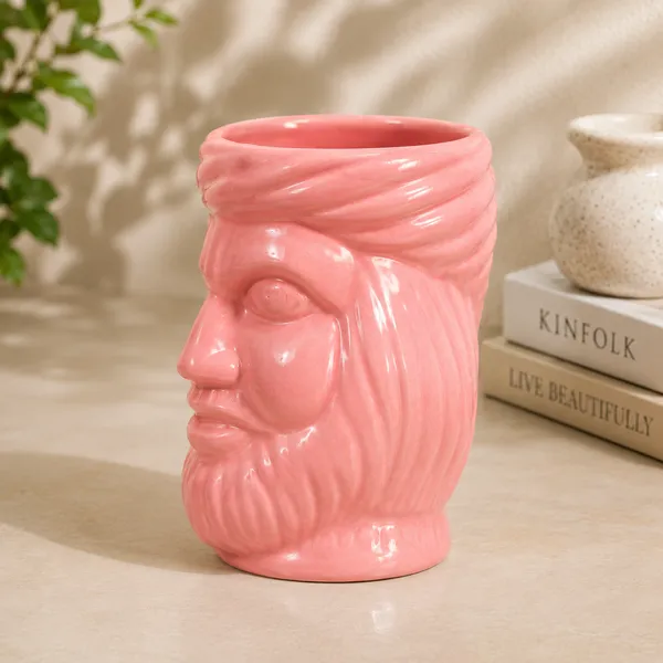 Ceramic_Sculptural_Bearded_Face_Planter