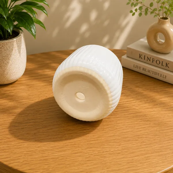 Ceramic_Ribbed_White_Plant_Pot
