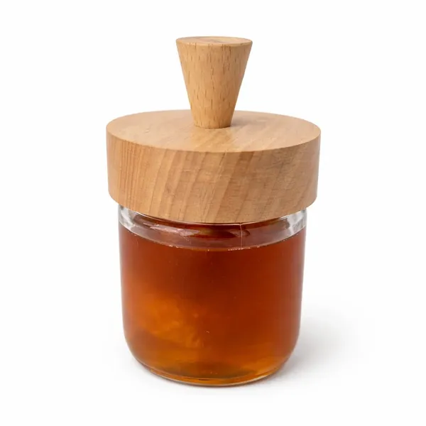 Glass_Wooden_Lid_Honey_Jar_With_Dipper