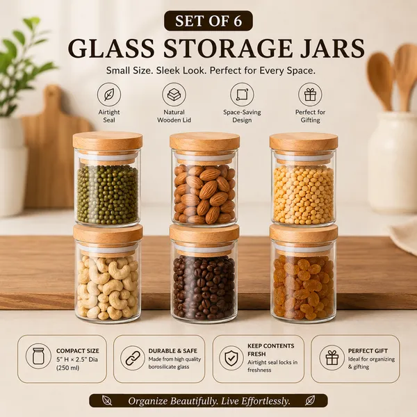Glass_Natural_Set_Of_6_Storage_Jars