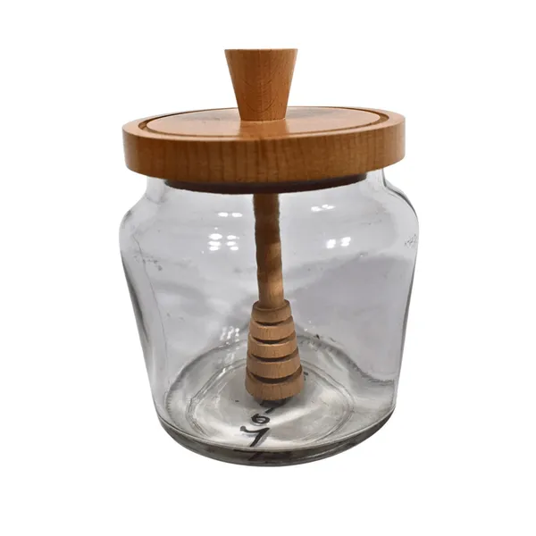 Glass_Wooden_Honey_Jar_With_Dipper