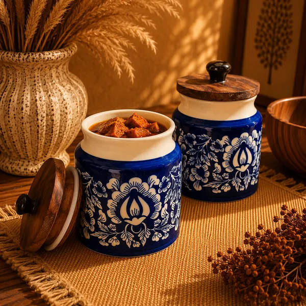 Ceramic_Traditional_Floral_Print_Storage_Jar