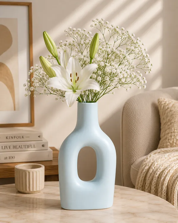 Ceramic_Minimalist_Solid_Colour_Vase
