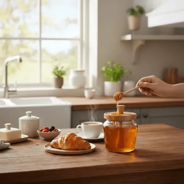 Glass_Wooden_Honey_Jar_With_Dipper