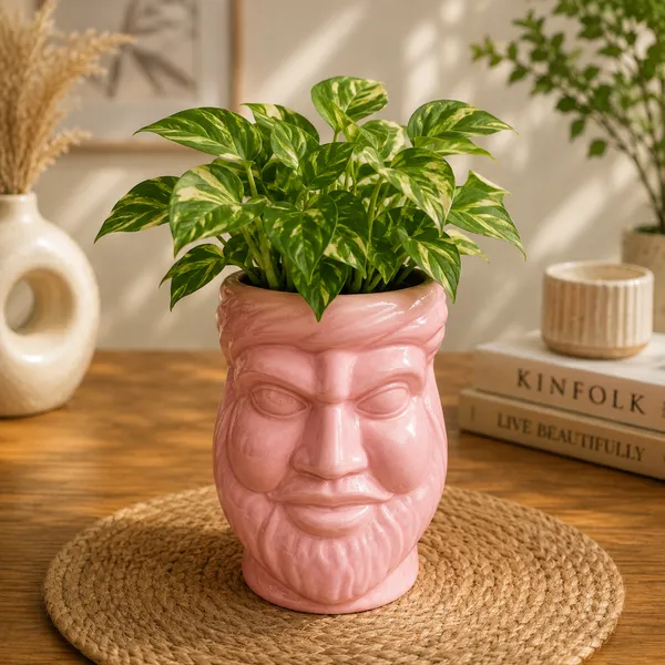 Ceramic_Sculptural_Bearded_Face_Planter
