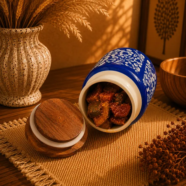 Ceramic_Traditional_Floral_Print_Storage_Jar