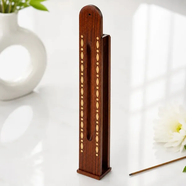 Sheesham_Wood_Brass_Inlay_Agarbatti_Stand