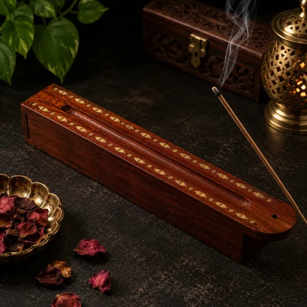 Sheesham_Wood_Brass_Inlay_Agarbatti_Stand