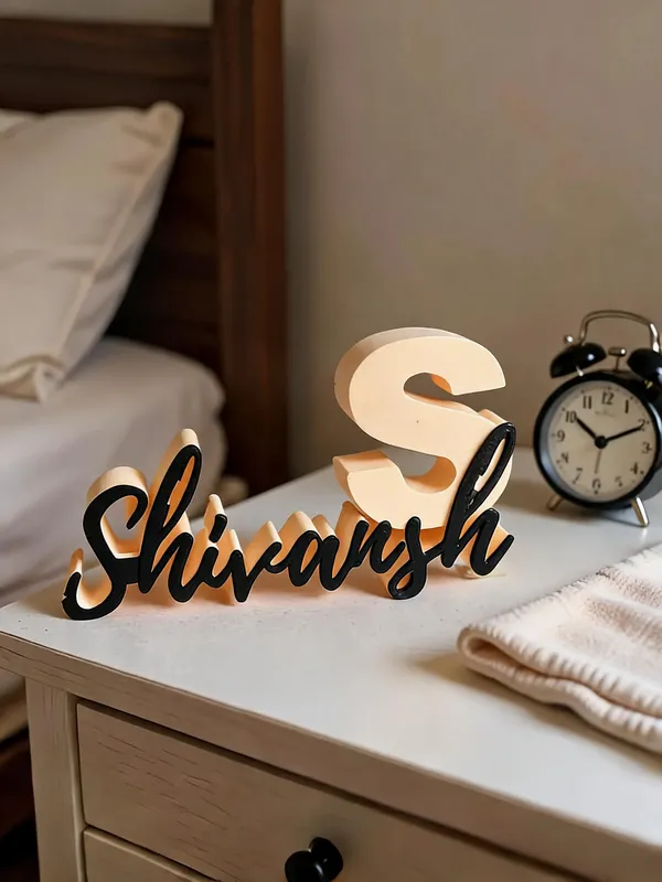 PartPixels_3D_Printed_Personalized_Name_Tabletop_Decor