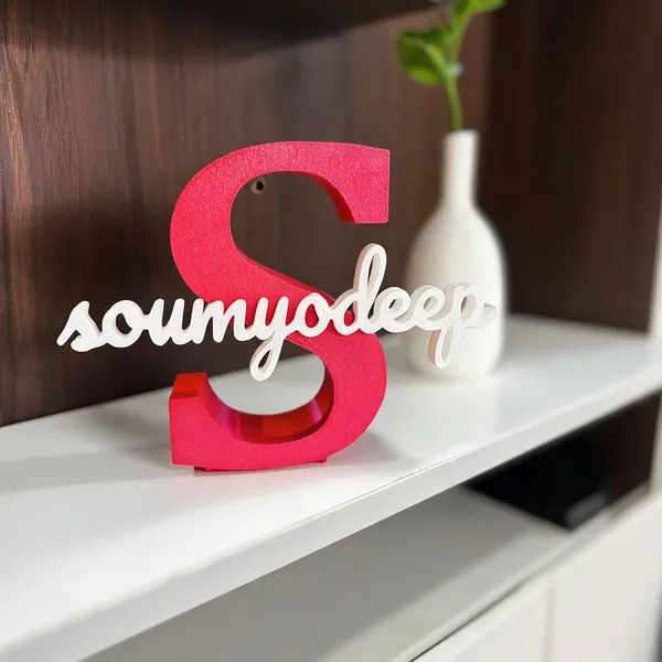 PartPixels_3D_Printed_Personalized_Name_Tabletop_Decor