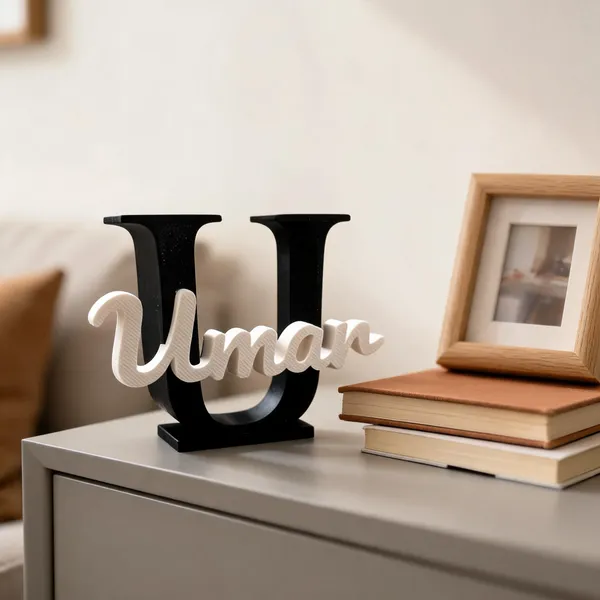 PartPixels_3D_Printed_Personalized_Name_Tabletop_Decor