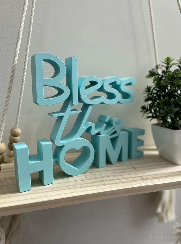 PartPixels_Bless_This_Home_Decorative_Showpiece
