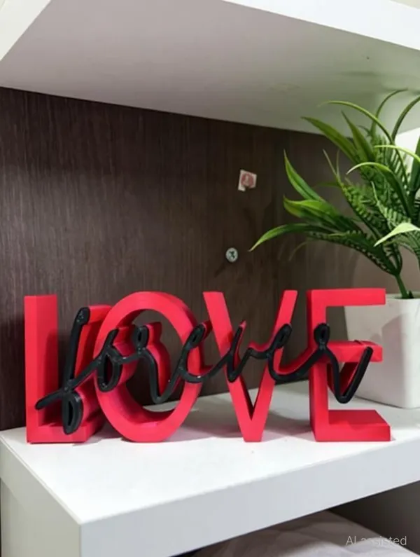 PartPixels_Love_Forever_Table_Decoration_Item