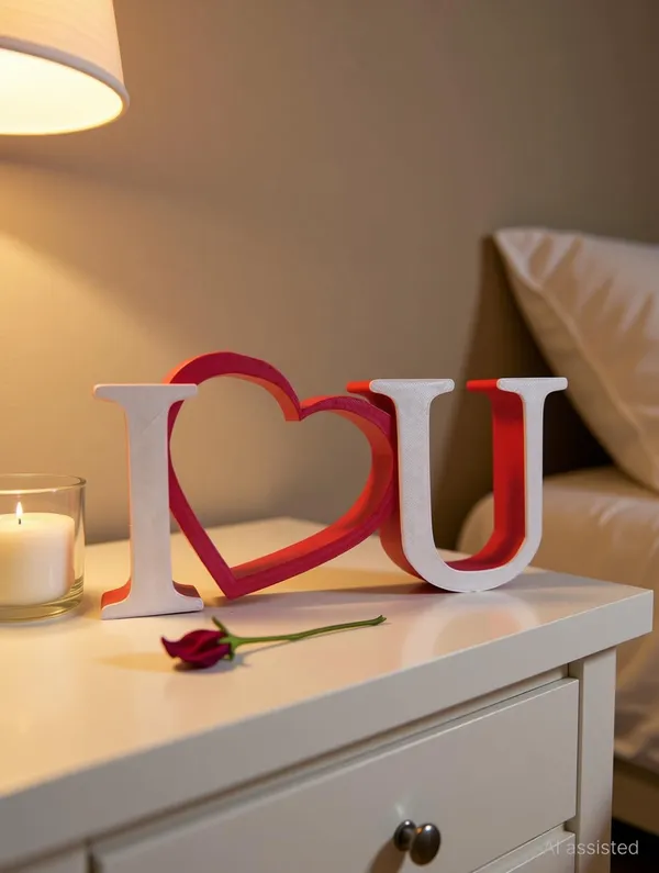 PartPixels_I_Love_You_Table_Decoration_Gift
