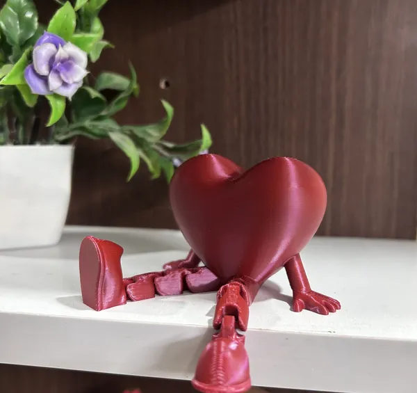 PartPixels_Sitting_Heart_Cute_Shelf_Decoration_Showpiece
