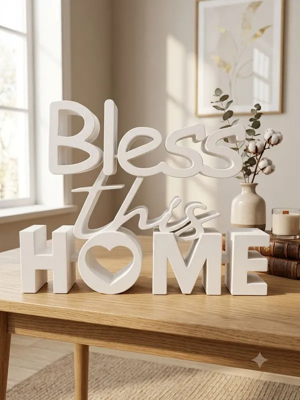 PartPixels_Bless_This_Home_Decoration_Showpiece