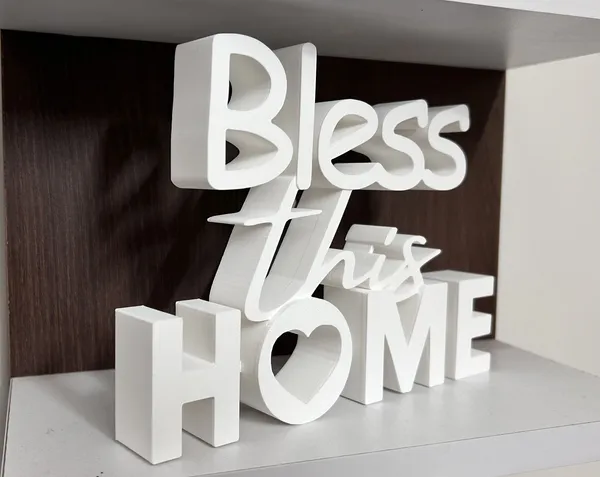 PartPixels_Bless_This_Home_Decoration_Showpiece