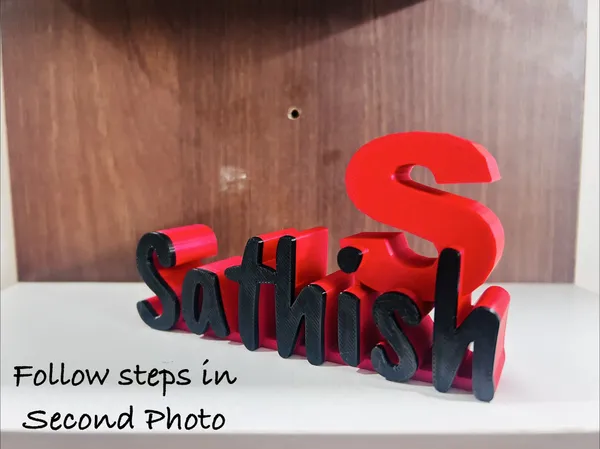 PartPixels_3D_Printed_Personalized_Name_Tabletop_Decor