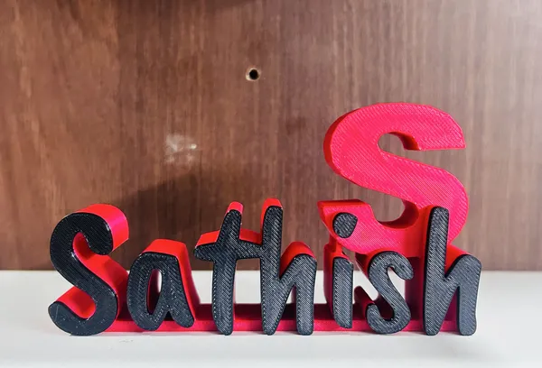 PartPixels_3D_Printed_Personalized_Name_Tabletop_Decor