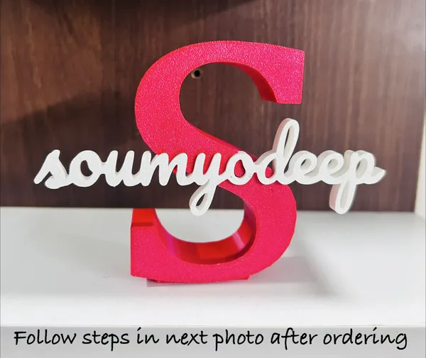 PartPixels_3D_Printed_Personalized_Name_Tabletop_Decor