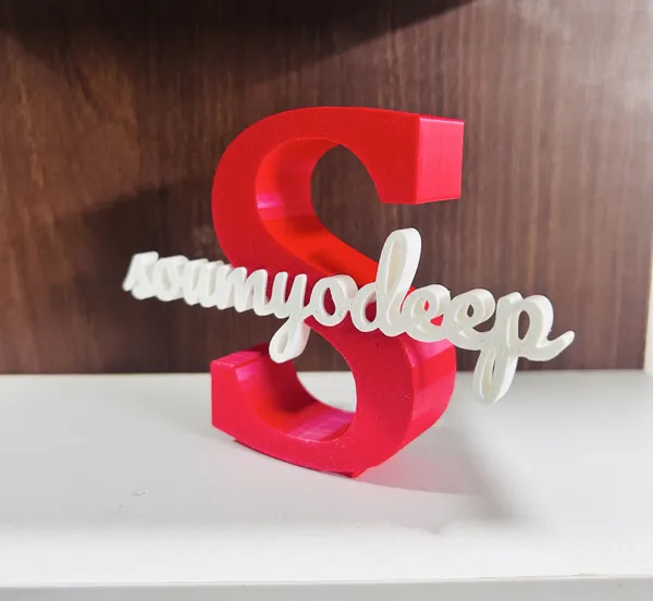 PartPixels_3D_Printed_Personalized_Name_Tabletop_Decor