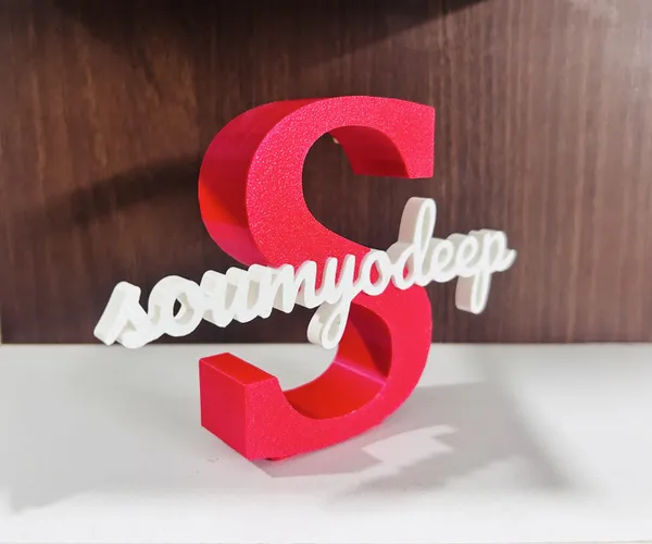 PartPixels_3D_Printed_Personalized_Name_Tabletop_Decor