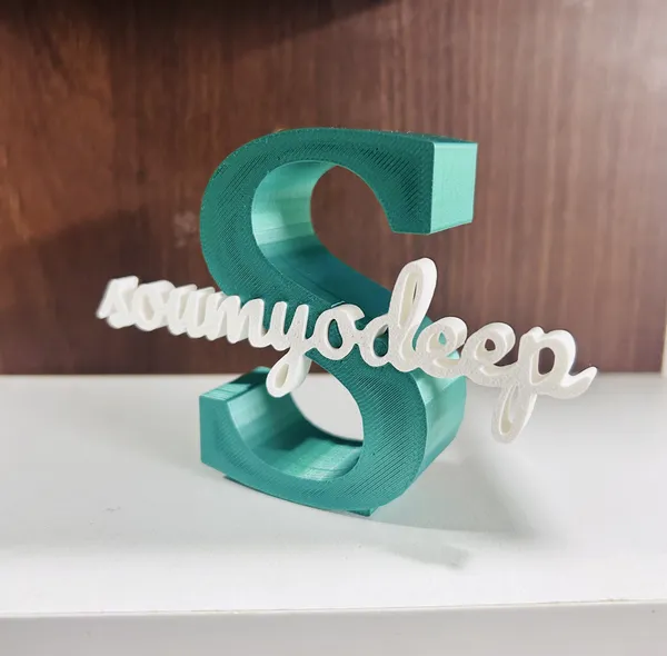 PartPixels_3D_Printed_Personalized_Name_Tabletop_Decor