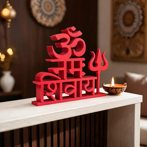 PartPixels_ShivShakti_Om_Namah_Shivay_Trishul_Decorative_Showpiece