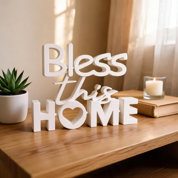 PartPixels_Bless_This_Home_Decoration_Showpiece