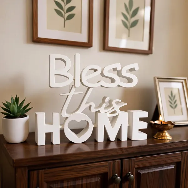 PartPixels_Bless_This_Home_Decoration_Showpiece