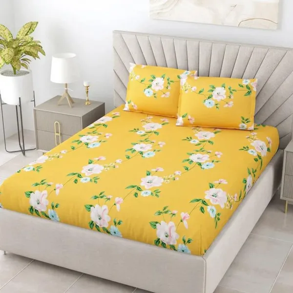 Premium_Printed_Elastic_Fitted_Cotton_King_Size_Bed_Sheets_(Buy_1_Get_1_Free)