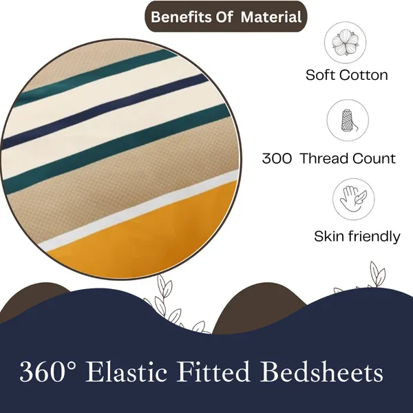 Premium_Printed_Elastic_Fitted_Cotton_King_Size_Bed_Sheets_(Buy_1_Get_1_Free)
