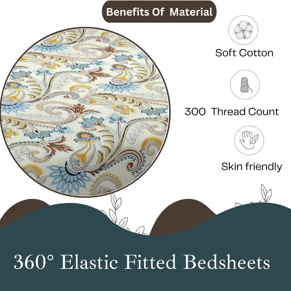 Premium_Printed_Elastic_Fitted_Cotton_King_Size_Bed_Sheets_(Buy_1_Get_1_Free)