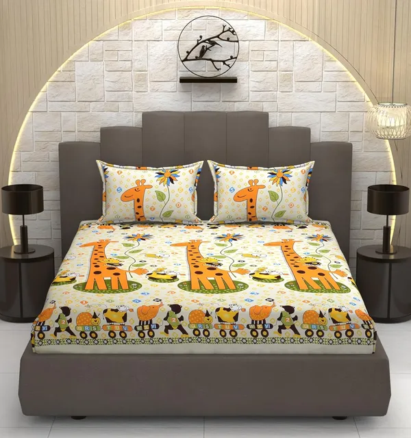 Luxury_Printed_Elastic_Fitted_Cotton_King_Size_Bed_Sheets_(Buy_1_Get_1_Free)