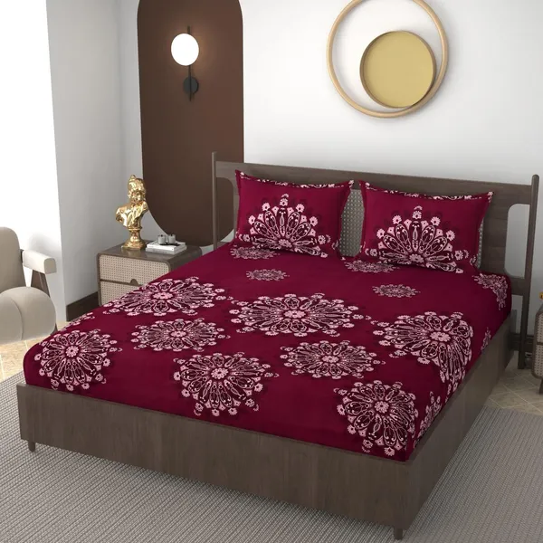 Premium_Printed_Elastic_Fitted_Cotton_King_Size_Bed_Sheets_(Buy_1_Get_1_Free)