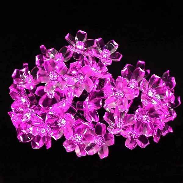 KAVYASHINE_Pink_18_Led_3_Meter_Silicon_Flower_Lamp_Fairy_String_Lights_For_Home_Decoration_Diwali_Lighting_Festival_Indoor_Outdoor_Birthday_Party_Decor_Christmas_Decor_Pink