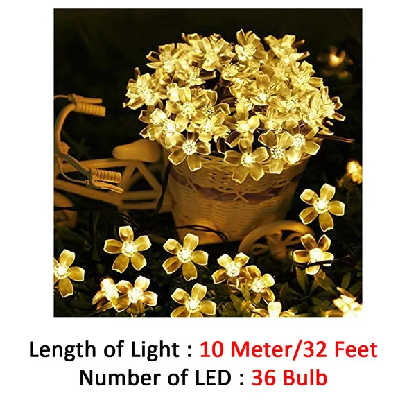 KAVYASHINE_Warm_White_36_Led_10_Meter_Silicon_Flower_Lamp_Fairy_String_Lights_For_Home_Decoration_Diwali_Lighting_Festival_Indoor_Outdoor_Birthday_Party_Decor_Christmas_Decor_White