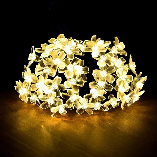 KAVYASHINE_Warm_White_36_Led_10_Meter_Silicon_Flower_Lamp_Fairy_String_Lights_For_Home_Decoration_Diwali_Lighting_Festival_Indoor_Outdoor_Birthday_Party_Decor_Christmas_Decor_White