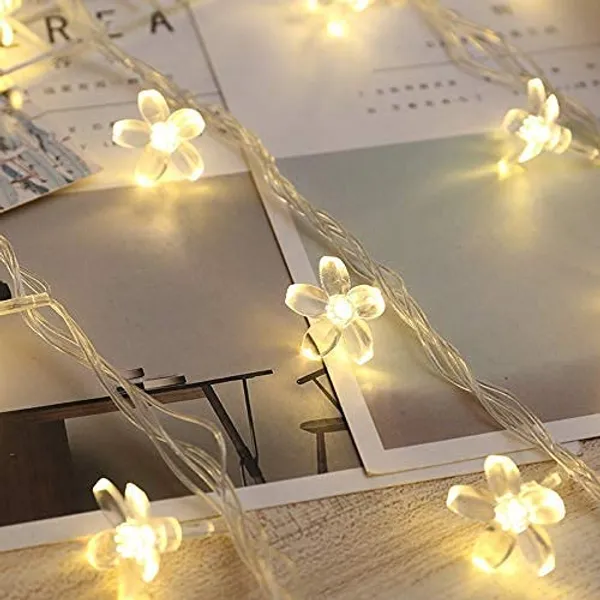 KAVYASHINE_Warm_White_36_Led_10_Meter_Silicon_Flower_Lamp_Fairy_String_Lights_For_Home_Decoration_Diwali_Lighting_Festival_Indoor_Outdoor_Birthday_Party_Decor_Christmas_Decor_White