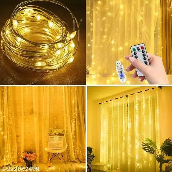 Product_Summary_KAVYASHINE_10_Hooks_Curtain_Fairy_Light_String_Light_With_Remote_Home_Decoration_Diwali_Lighting_Festival_Indoor_Outdoor_Birthday_Party_Decor_Christmas_Decor_Multi