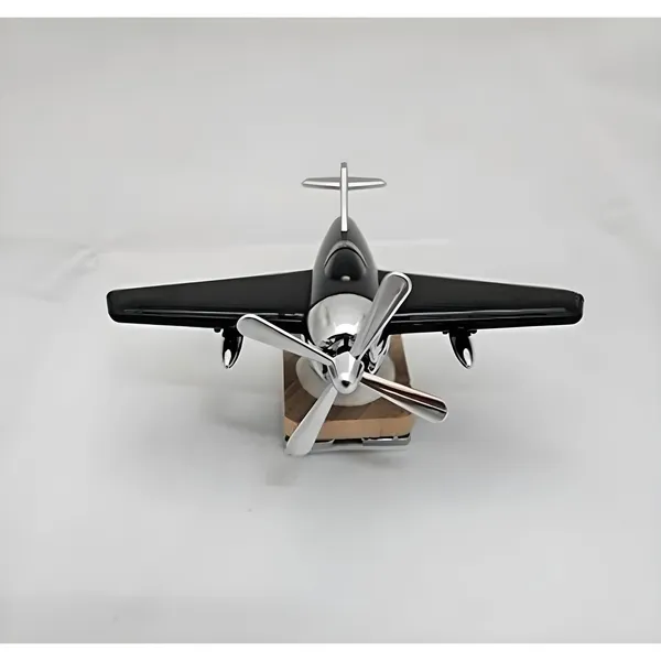 KAVYASHINE_Solar_Car_Air_Purifier_For_Dashboard_Car_Air_Freshener_Solar_Energy_Rotating_Aromatherapy_Interior_Decoration_Diffuser_With_Refill_5_Ml_Soar_Sky_Aeroplane_Black