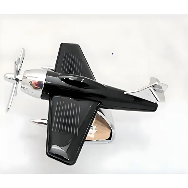 KAVYASHINE_Solar_Car_Air_Purifier_For_Dashboard_Car_Air_Freshener_Solar_Energy_Rotating_Aromatherapy_Interior_Decoration_Diffuser_With_Refill_5_Ml_Soar_Sky_Aeroplane_Black