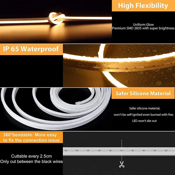 KAVYASHINE_5_Meter_Long_120_Led_S_M_Neon_Strip_Rope_Lights_With_12V_Adaptor_Flat_Silicone_Neon_Rope_Ip65_Waterproof_Neon_Led_Strips_For_Indoor_Outdoor_Decoration_Warm_White