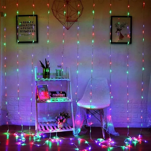 10_Hooks_Curtain_Fairy_Light_String_Light_With_Remote_Home_Decoration_Diwali_Lighting_Festival_Indoor_Outdoor_Birthday_Party_Decor_Christmas_Decor_Multi