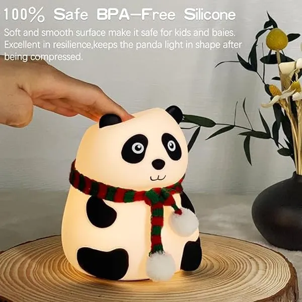 Cute_Panda_Silicone_Night_Light_With_Usb_Charging_Cable_7_Color_Changing_15_Cm_Cute_Night_Light_For_Kids_Room_Bedroom_Gift_White_And_Black