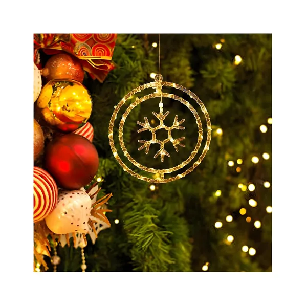 KAVYASHINE_Led_Snow_String_Light_Led_Christmas_String_Lights_Christmas_Tree_Pendant_Flashing_Lights_Snowflake_String_Lights_Christmas_Eve_Party_Holiday_Decorative_Lights_Warm_White