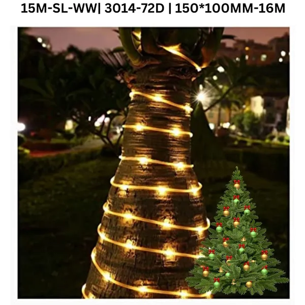 KAVYASHINE_15_Meter_High_Lumen_Rope_Led_Strip_Lights_Waterproof_Outdoor_Lighting_For_Balcony_Home_And_Interior_Decoration_Perfect_For_Diwali_Ceiling_Cove_Lighting_Warm_White_15_Metre