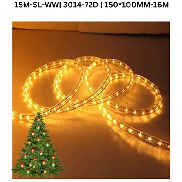 KAVYASHINE_15_Meter_High_Lumen_Rope_Led_Strip_Lights_Waterproof_Outdoor_Lighting_For_Balcony_Home_And_Interior_Decoration_Perfect_For_Diwali_Ceiling_Cove_Lighting_Warm_White_15_Metre