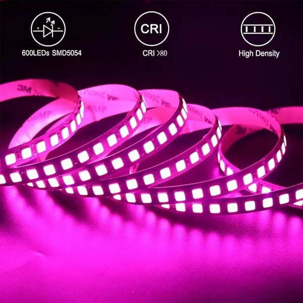 KAVYASHINE_22_Meter_High_Lumen_Rope_Led_Strip_Lights_Waterproof_Outdoor_Lighting_For_Balcony_Home_And_Interior_Decoration_Perfect_For_Diwali_Lighting_Pink_22_Meter